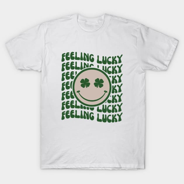 Feeling Lucky St Patrick's Day T-Shirt by Maddalena's
